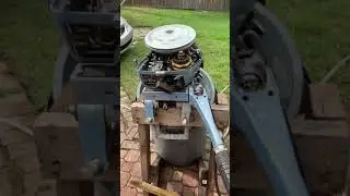 Запуск Evinrude 9.9 без веревки