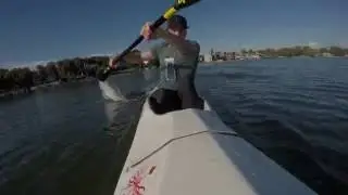 fastest kayak speed on water