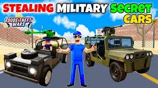 😍I Stole the MOST POWERFUL Military Vehicles from the MILITARY BASE! | Dude Theft Wars