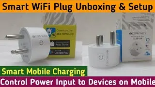 Smart WiFi Plug Setup & Unboxing | Works with Alexa Google | Control Power Input to Devices Remotely