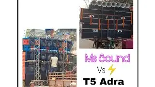 Bankura 2022 Monsa puja Box competition. Ms sound😈 VS T5 Sound . Watch to end 🙏.