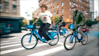 Trying to win $1000 in an NYC Citibike race