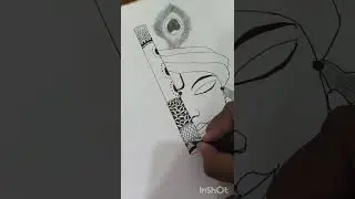 Krishna Mandala 🖌️#New Drawing #New# Art @Universe_Of_Art        please Subscribe 🙏🏻🙏🏻