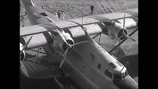 Newsreel: Pan Am's Martin M130 Flying Boats (circa 1935)