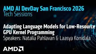 Adapting Language Models for Low-Resource GPU Kernel Programming