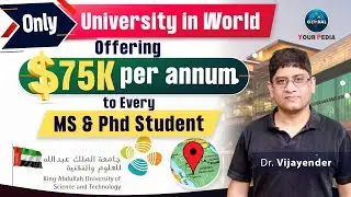 KAUST University Pays $75,000 Per Year to Every MS & PhD Student