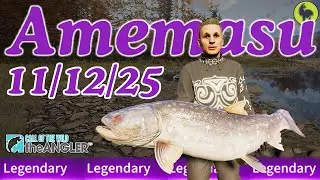 Amemasu the Japan Legendary Fish this Week 11/12/25 | Call of the Wild: The Angler