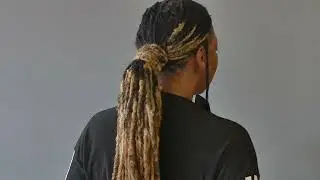 This Loc Ponytail Style Is Elegant AND Cute