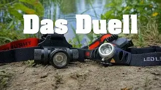 Stirnlampen Duell ThruNite TH10 vs LED Lenser H7