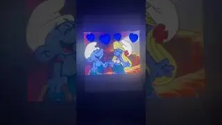 Hefty and Smurfette Romantic #classicalmusic  💙