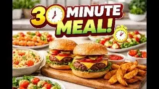 30-Minute Meals: Can It Be Done? Let’s Cook!/From Prep to Plate in 30 Minutes Let’s Try It!