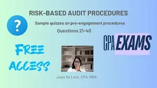 CPALE quiz_Per Engagement Procedures part2