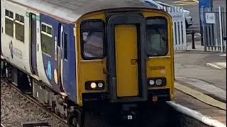 150204 2H01 Sheffield to Cleethorpes departure Central station 10:45 on time 2/5/2024