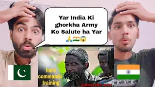 Indian army commando training and ghorakha training ||Pakistani reaction