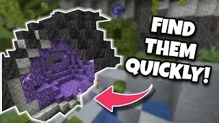 How & where to find Amethyst Geode in Minecraft 1.18+ | Easiest and fastest ways. Minecraft Tutorial