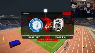 Ηρακλής - ΠΑΟΚ | PES 2016 ProGamerZ GREEK Ultimate Patch