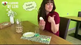 Learning by Leni - gekochte Eier einfach sch&auml;len