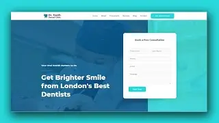 Make Dental Clinic Website with Elementor Free | DCreato Academy