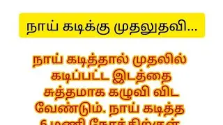 Queen Nature Vlogs  is live நாய் கடிக்கு முதலுதவி....