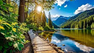 Calm Your Mind with Peaceful Piano Music 🌿 Healing Nature Ambience