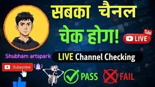 LIVE Channel Checking & Review &ndash; Grow Your Channel Fast! 🚀