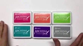 Ranger Archival Inks New Colors