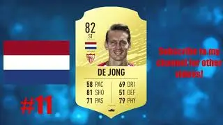 FIFA 20 | TOP 20 DUTCH PLAYERS (PREDICTION) | W/VAN DIJK, DE LIGT, DE JONG, BLIND....