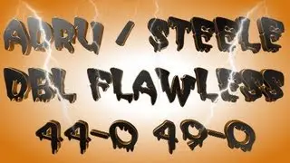 ADRU & STEELE DBL FLAWLESS GAME