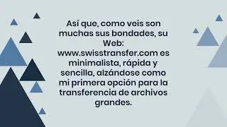 Swisstransfer, la mejor alternativa a Wetransfer.