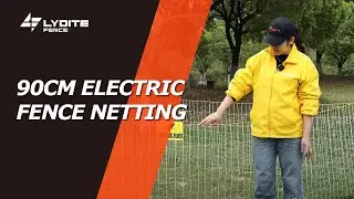 Lydite&reg; Netting &ldquo;90cm Electric Fence Netting&rdquo;- Double Spikes, Poultry Net, MLD-068H1