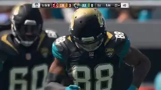 Madden 18 - Cincinnati Bengals  vs  Jacksonville Jaguars  - Full Game Simulation Nation