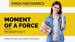 Engg Mechanics | Moment Problem 4