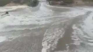 Hurricane Florence creating storm surge in Outer Banks