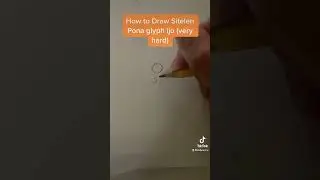 How to Draw Sitelen Pona Glyph ijo