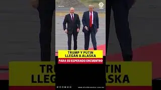 Trump y Putin llegan a Alaska para cumbre hist&oacute;rica sobre guerra en Ucrania