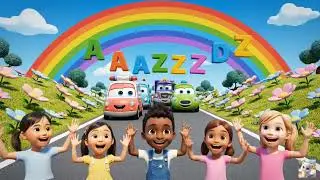 A to Z Vehicle Song 🚒🚆 | ABC Learning for Kids | Ultra Verse Ai