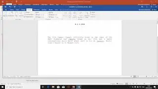 Computer Practice N4 (Part 6 - Basic Editing of a Word Document) - Mr. M. H. Mahlalela
