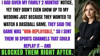 I Gave My Family 2 Months’ Notice, but They Didn’t Even Bother to Come to My Wedding — Because of…