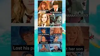 Harry Potter Meme: Hermione's Crush Rejection + Everyone Lost Everything 😂 #harrypotter #shorts #yt
