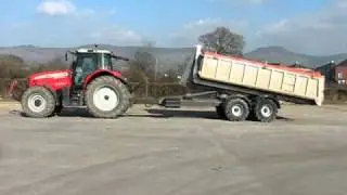 AGRICULTURAL HOOKLIFT TRAILER HOOK LIFT FASTRAC FARM TRAILER