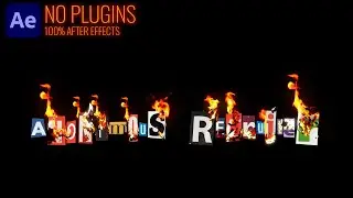 Burning Paper Animation | After Effect