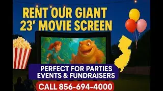 &ldquo;Bring the Big Screen to Your Backyard &mdash; Rent Our GIANT 23-Foot Inflatable Movie Screen Today!&rdquo;
