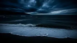 Black Screen Sleep Therapy: Ocean Sounds to Melt Your Stress Away for Deep Sleep | 10 Hours