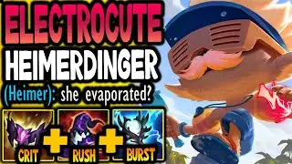 How To Play Electrocute Heimerdinger Midlane...and SNOWBALL? SUPER AP ASSASSIN HEIMERDINGER MIDLANE!