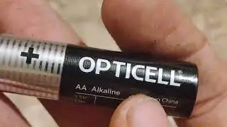 Обзор батарейки типа AA Opticell AA-10-2033-LR6-1.5V.