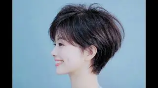 라운드숏컷 Vo.22  뒤통수가 납작하고 목선이 두꺼워 고민일때 교차섹션을 이용하여 계란형태의 예쁜 두상을 만들어 보자