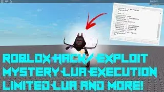 Roblox Hack/Exploit:Mystery(Patched)Limited LUA, Quick CMDs, And More!