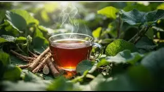 🌿 Burdock Detox Tea | Clear Skin & Balance Naturally ✨