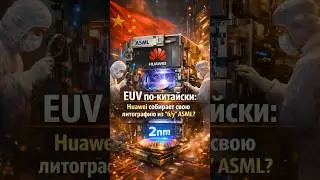 Китай сделал EUV? Прототип литографии уже тестируют &mdash; ASML напряглась