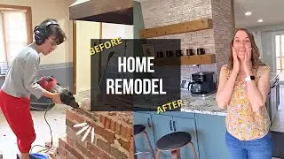 House Remodel of 1960's Ranch to Open Floor Plan - Sutton Family Home Renovation